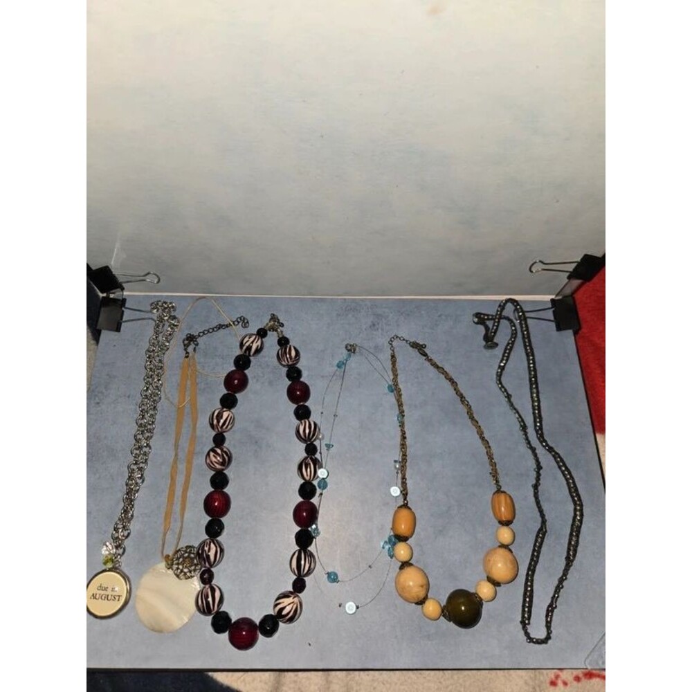 Costume Necklace Jewelry Lot of 6 (SG-20)